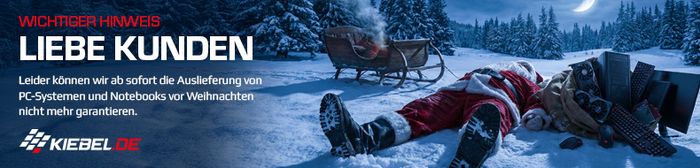 Keine Liefergarantie vor Weihnachten