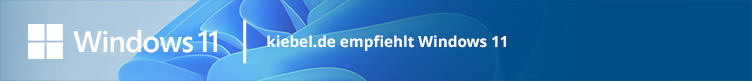 Kiebel.de empfiehlt Windows 11