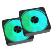2x APNX FP2 PWM Lüfter ARGB, schwarz