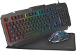 LogiLink Gaming Tastatur + Maus RGB + Mauspad