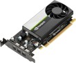 PNY Quadro T400, 4GB GDDR6, lowprofile, 3x Mini DP