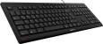 Cherry STREAM, Tastatur - USB, schwarz, deutsch 