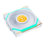 Lian Li Uni Fan SL Wireless LCD, 120mm ARGB Lüfter, weiß 