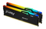 Kingston Fury Beast RGB 64GB Kit DDR5-6000 MHz (2x32GB), CL30, XMP/EXPO 