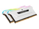 Corsair Vengeance RGB 32GB Kit, DDR4-3200 MHz (2x16GB), weiß 