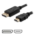 DisplayPort (Stecker) auf HDMI (Stecker), 5m 
