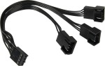 4-Pin Y-Kabel für Lüfter, 3-fach, PWM Board, intern 