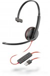 Poly Plantronics Blackwire C3210, On-Ear Mono-Headset, USB-A 