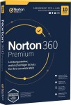 Symantec Norton 360 Deluxe, Anti-Virus, 1 Jahr, 10 Geräte 