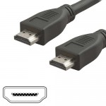 HDMI Anschlusskabel, 0.5m, Stecker/Stecker (Typ A) 