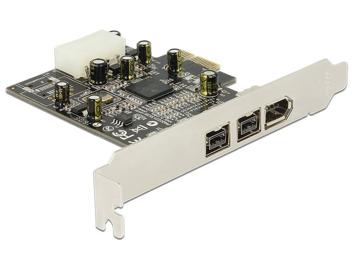 kiebel.de – Firewire IEEE1394 400/800Mbps, 2x Firewire B, 1x Firewire A