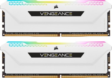 Corsair Vengeance RGB Pro 32GB Kit, DDR4-3600 MHz (2x16GB), weiß 