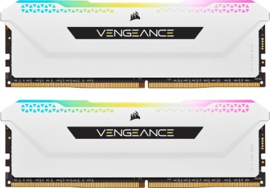 Corsair Vengeance RGB 32GB Kit, DDR4-3600 MHz (2x16GB), weiß 