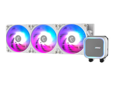 MSI MAG CoreLiquid 360 A13 weiß, ARGB Wasserkühlung (leise) 