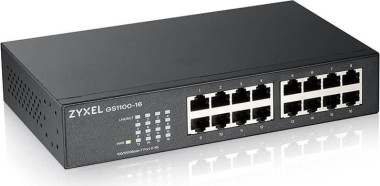 ZyXEL GS1100-16 v3, 16-Port Gigabit Switch, unmanaged 