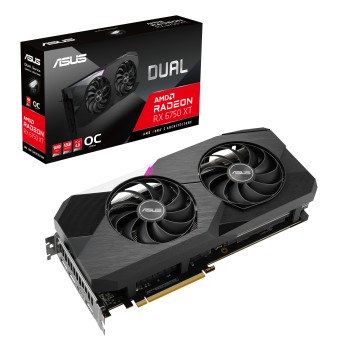 ASUS Radeon RX 6750 XT OC Dual,12GB, HDMI,3xDP 