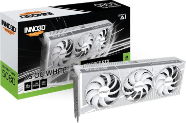 Inno3D GeForce RTX 5080 X3 OC weiss, 16GB GDDR7 
