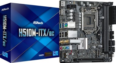 ASRock H510M-ITX/ac, Sockel 1200, ITX, H510, WLAN+BT 