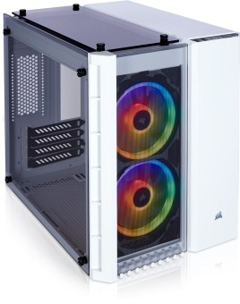 MATX Corsair Crystal 280X RGB Cube, weiß 