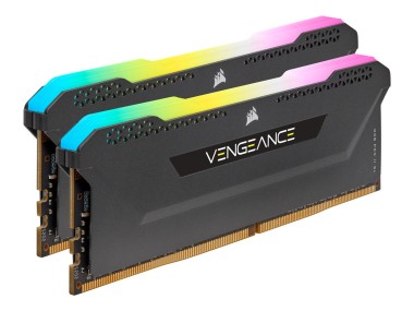 Corsair Vengeance RGB Pro SL 32GB Kit, DDR4-3200 MHz (2x16GB), schwarz 