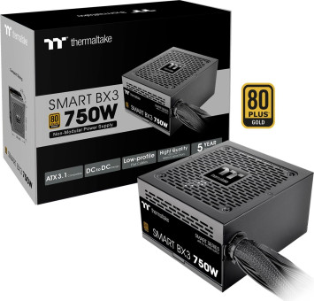 Thermaltake Smart BX3 750W, 80+ Bronze, ATX3.1 