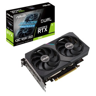 ASUS GeForce RTX 3060 Dual O12G V2, 12GB GDDR6, 3xDP,1xHDMI 