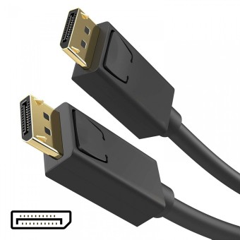 DisplayPort 1.4 (bis 240Hz,120Hz bei 4K) Dynamic HDR, Anschlusskabel, 2m 