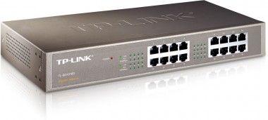 TP-Link TL-SG1016D - Switch - Gigabit - 16 Anschlüsse - Desktop 