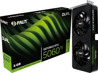 Palit GeForce RTX 5060 Ti Dual, 8GB GDDR7 