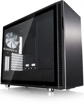 ATX-Midi Fractal Design Define R6 Black TG, schallgedämmt 