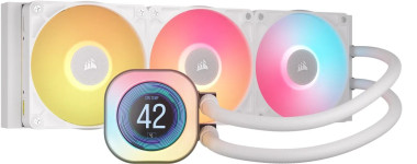 Corsair iCUE Link TITAN 360 RX LCD, weiss, Wasserkühlung mit Display 