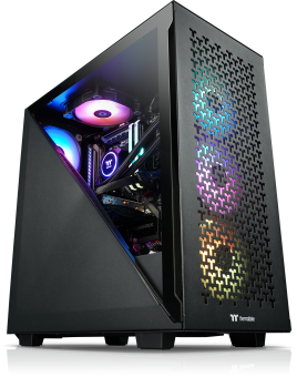 ATX-Midi Thermaltake Divider 300 TG Air, schwarz 