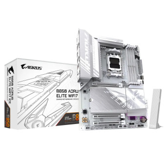 GIGABYTE B850 AORUS Elite WIFI7 ICE, AMD B850, ATX, inkl. WLAN+Bluetooth 