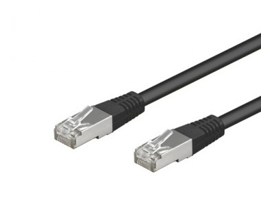 Netzwerkkabel (Patchkabel), S/FTP, Cat.6 - 0,3m 