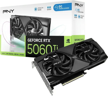 PNY GeForce RTX 5060 Ti OC, 8GB GDDR7 
