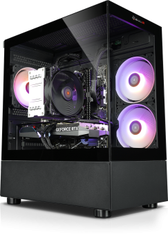 ATX-Midi Invader XS, schwarz 