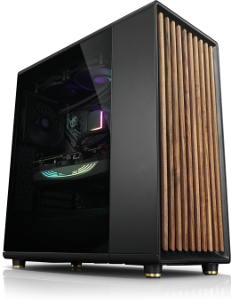 ATX-Midi Fractal Design North Charcoal Black TG 