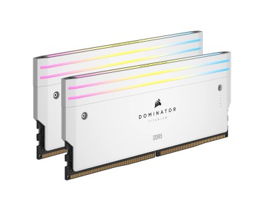 Corsair Dominator Titanium RGB 32GB Kit, DDR5-6000 MHz (2x16GB), weiß 