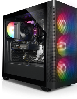 ATX-Midi Trimesh, schwarz 