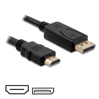 DisplayPort (Stecker) auf HDMI (Stecker), 3m 