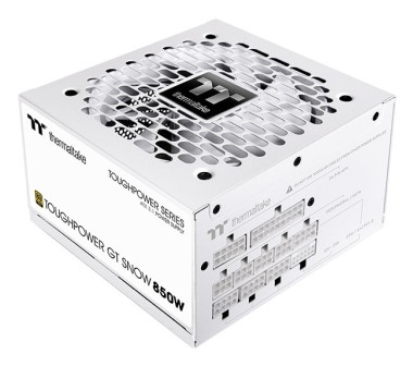 Thermaltake ToughPower GT Snow, 850W, 80+ Gold, modular, ATX 3.1 