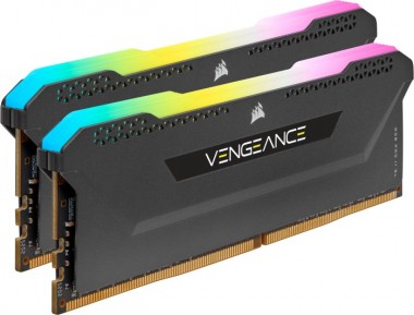 Corsair Vengeance RGB Pro SL 16GB Kit, DDR4-3600 MHz (2x8GB), schwarz 