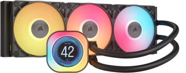 Corsair iCUE Link TITAN 360 RX LCD, schwarz, Wasserkühlung mit Display 