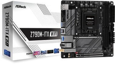ASRock Z790M-ITX/ax, S1700, ITX, inkl. WLAN+Bluetooth, Dual LAN 