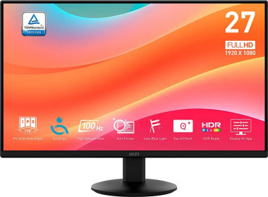 27 Zoll MSI PRO MP272LDE (68.6cm), 1920x1080, 100Hz, IPS 