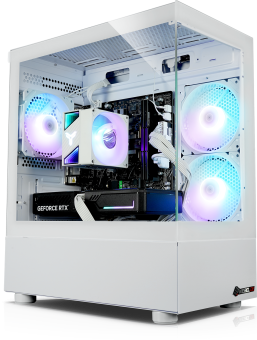 ATX-Midi Invader XS, weiß 