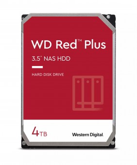 WD Red Plus 4 TB, WD40EFZX, 128MB Cache, SATA-600 