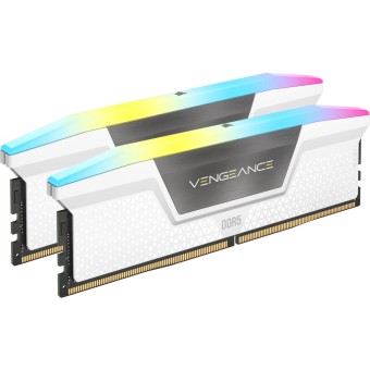 Corsair Vengeance RGB 64GB Kit, DDR5-6000 MHz (2x32GB), weiß 