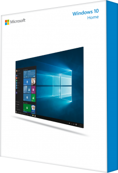 Windows 10 Home Englisch, 64-Bit (mit DVD) SB 
