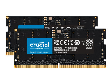 Crucial 32GB DDR5-5600 Kit (2x16GB)  (SO-DIMM) 
